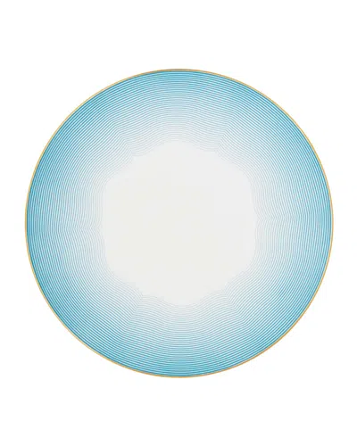 Raynaud Aura Buffet Plate In Blue