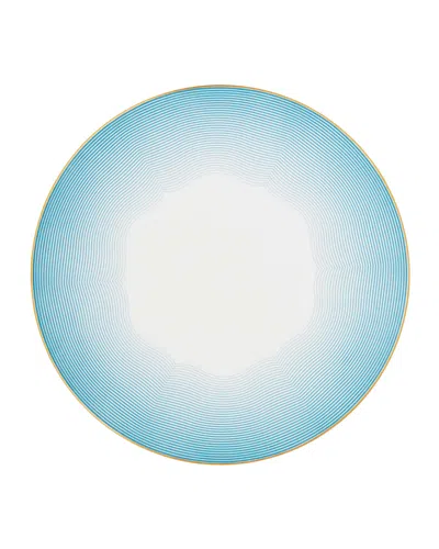 Raynaud Aura Buffet Plate In Light Blue