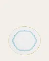 Raynaud Aura Dinner Plate #2 In Light Blue