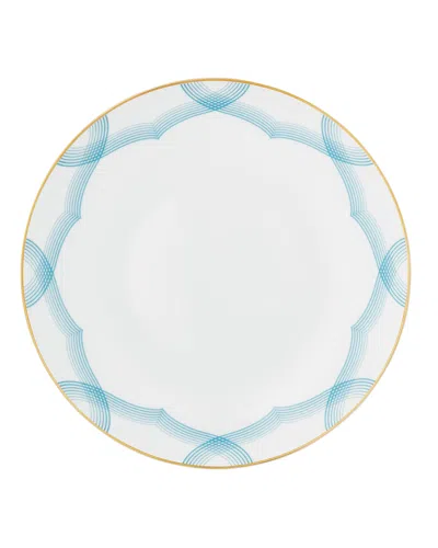 Raynaud Aura Soup Plate Coupe In Sky Blue