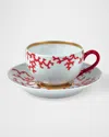 Raynaud Coral Cristobal Tea Cup