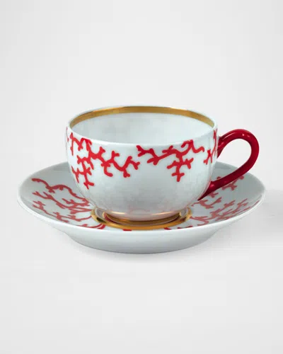 Raynaud Coral Cristobal Tea Cup