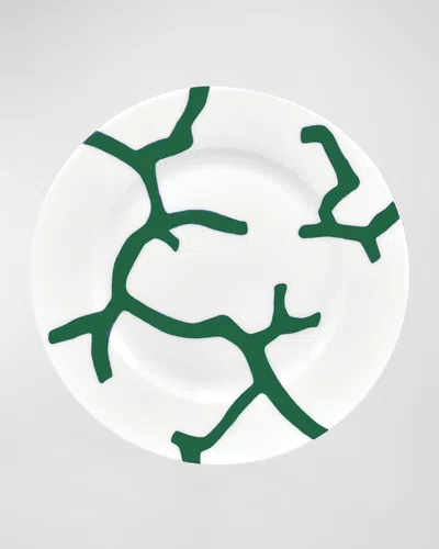 Raynaud Cristobal Emerald Salad Plate N2 In Green