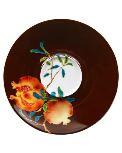 RAYNAUD HARMONIA BROWN TEA SAUCER