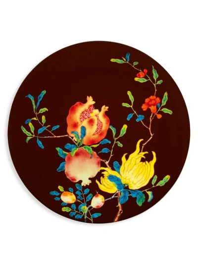 Raynaud Harmonia Chocolate Buffet Plate Coupe