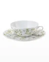 Raynaud Paradise White Tea Cup & Saucer Set
