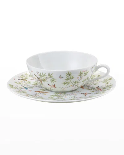 Raynaud Paradise White Tea Cup & Saucer Set