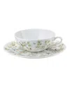 Raynaud Paradise White Tea Cup & Saucer Set In White