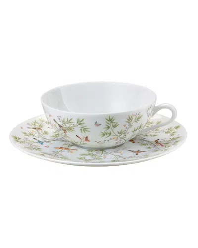 Raynaud Paradise White Tea Cup & Saucer Set