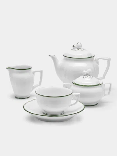 Raynaud Touraine Hand-painted Porcelain Coffee & Tea Collection In White