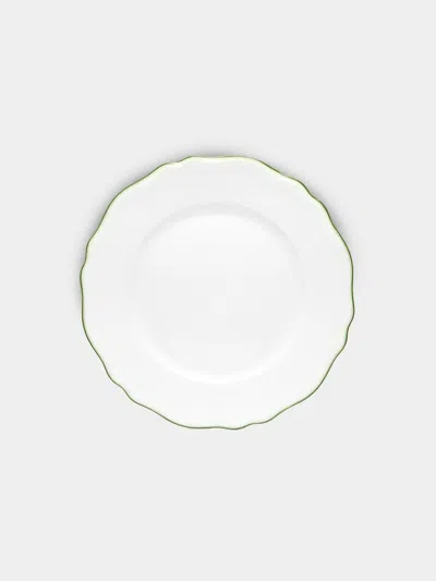 Raynaud Touraine Hand-painted Porcelain Salad Plate (8.5in/22cm) In White