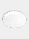 Raynaud Touraine Hand-painted Porcelain Serving Platter In White