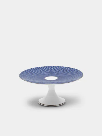 Raynaud Trésor Bleu Porcelain Cake Stand In Multi