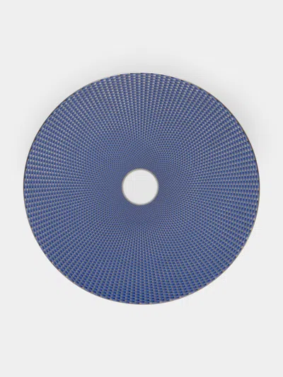 Raynaud Trésor Bleu Porcelain Charger Plate (12.5in/32cm) In Blue