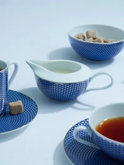 Raynaud Trésor Bleu Porcelain Creamer In Blue