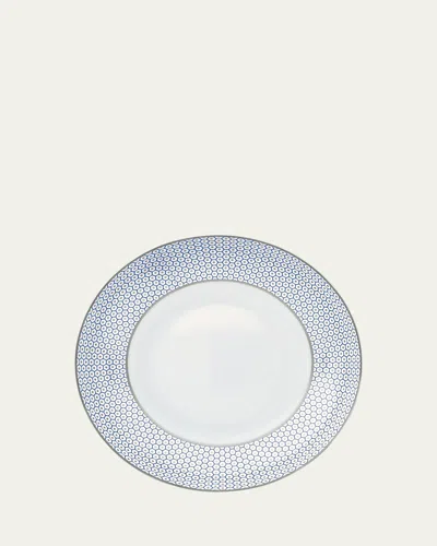 Raynaud Tresor Blue Rim Soup Plate