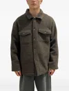 Rayne 1896 Buttoned Pocket Jacket In Brown