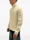 Rayne 1896 Roll-neck Sweater In Neutral