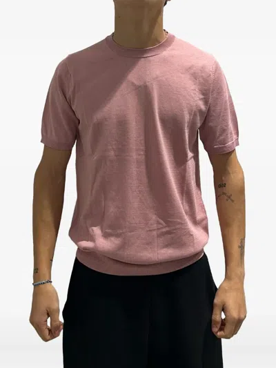 Rayne 1896 Short-sleeved Cotton T-shirt In Pink