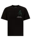 Rayon Vert Graphic-print T-shirt In Black