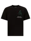 Rayon Vert Graphic-print T-shirt In Black