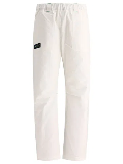 Rayon Vert "fubar" Trousers In White