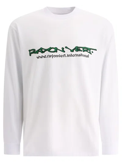 Rayon Vert "lucky" T-shirt In White