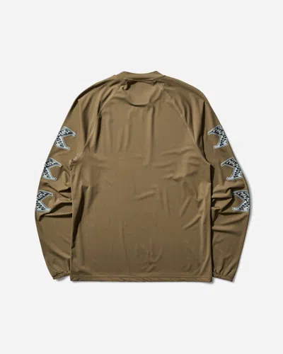 Rayon Vert Men S Edge Xformance Longsleeve T-shirt Vomit In Brown