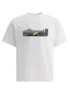 Rayon Vert Logo-printed Crewneck T-shirt In White