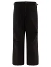 Rayon Vert Elasticated-waist Cotton Trousers