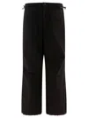 Rayon Vert Elasticated-waist Cotton Trousers