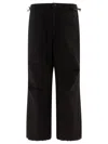 Rayon Vert "racoon" Trousers In Black