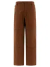 Rayon Vert Rocky Trousers Brown