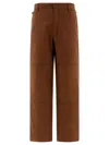 Rayon Vert Rocky Trousers Brown