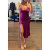 Rays For Days Eva Midi Dress In Grape In Red