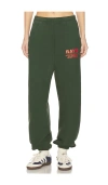 Ray's X Revolve Pine Sweatpant In 绿色