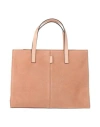 Rǝbelle Woman Handbag Blush Size - Cow Leather In Pink