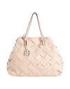 Rǝbelle Woman Handbag Light Pink Size - Leather In Pink
