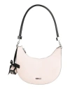 Rǝbelle Woman Shoulder Bag Light Pink Size - Cow Leather In Pink