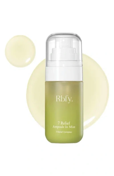 Rbfy 7 Relief Ampoule In Mist In Green