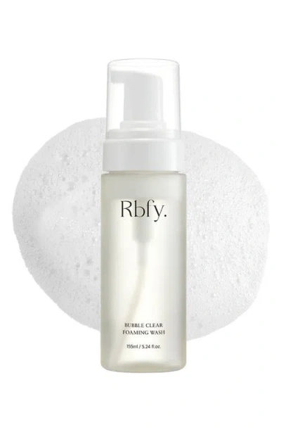 Rbfy Bubble Clear Foaming Wash In White
