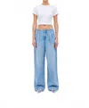Rblpuppet Women's No Role Model The Tatum Jeans In Light Wash In Blue
