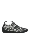 Rbrsl Rubber Soul Man Sneakers Black Size 8 Textile Fibers, Rubber