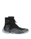 Rbrsl Rubber Soul Man Sneakers Black Size 9 Textile Fibers In Black