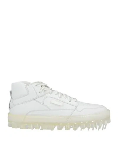 Rbrsl Rubber Soul Man Sneakers White Size 6 Leather