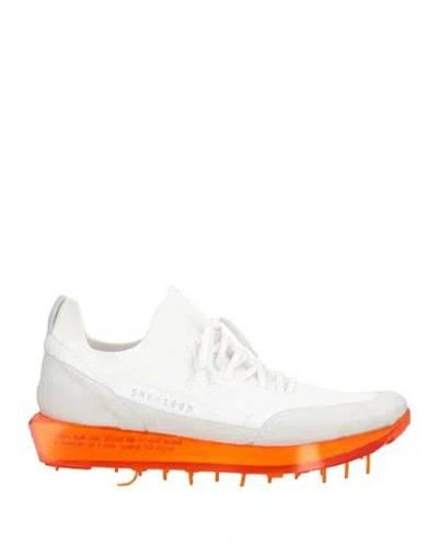 Rbrsl Rubber Soul Man Sneakers White Size 7 Soft Leather, Textile Fibers