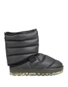 Rbrsl Rubber Soul Woman Ankle Boots Charcoal Size 8 Textile Fibers In Gray