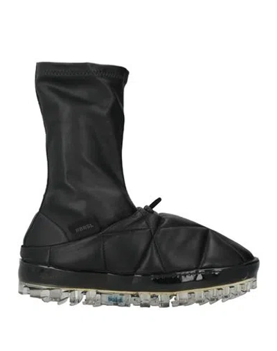 Rbrsl Rubber Soul Woman Sneakers Black Size 8 Textile Fibers