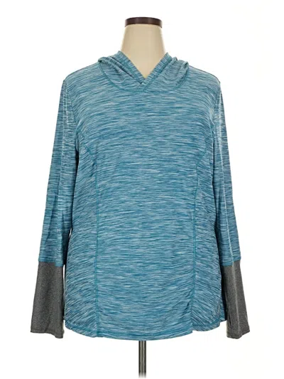 Pre-owned Rbx 3/4 Sleeve T-shirt In Blue