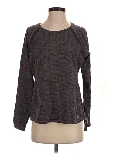 Pre-owned Rbx 3/4 Sleeve T-shirt In Brown